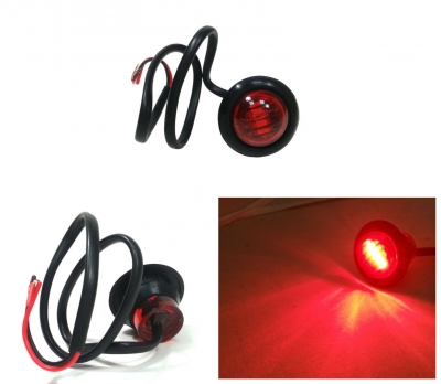 LED Φωτιστικό Σήμανσης DRL Eagle Eye 24V Κόκκινο 1 Τεμάχιο