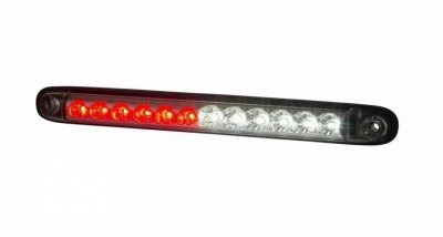 LED Φωτιστικό 12 LED Σήμανσης 12V / 24V Κόκκινο / Λευκό Φρένων ή Πορείας /  Όπισθεν