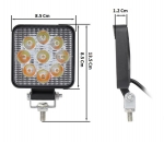 LED Σέτ DRL Προβολέας 27 Watt Υψηλής Ισχύος 10-30 Volt Μini