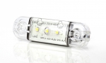 LED Όγκου Е-Mark 12V / 24V IP68 Λευκό Με 3 SMD 8,4см
