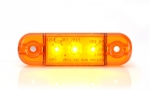 LED Όγκου Е-Mark 12V / 24V IP68 Πορτοκαλί Με 3 SMD 8,4см