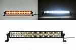 LED Μπάρα CROSS DRL Πορτοκαλί / Ψυχρό Λευκό 120 Watt 10-30 Volt DC 54cm