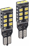 T10 LED Can Bus 15 SMD 5050 12V Ψυχρό Λευκό 1 Τεμάχιο