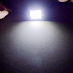 Σωληνωτός LED 31mm με 16 SMD 1210 Ψυχρό Λευκό 1 Τεμάχιο