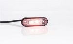 LED Όγκου Πλευρικής Σήμανσης Κόκκινο με Е-Mark 12V / 24V IP68