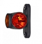 Σέτ LED Όγκου Κερατάκια 3D 12V / 24V IP68 Κόκκινό / Λευκό / Πορτοκαλί με Е-Mark 100mm x 54mm x 55mm