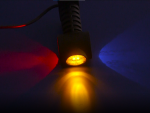 Σέτ LED 3D εφέ φωτός Τριπλά Πλευρικά Φώτα Е-Mark 12см Κόκκινα / Λευκά / Κίτρινα 12V / 24V