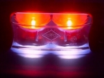 LED Όγκου Κατακόρυφο Πλευρικό Θέσης 12V/24V IP68 Κόκκινό / Λευκό 110mm x 28mm x 30mm PL0011