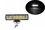 LED Μπάρα 15,4cm 2 Σκάλες 18 Watt 10-30 Volt DC Ψυχρό Λευκό 30° - 60° Μοίρες