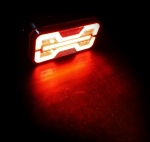 LED Neon Е-Мark Φανός Οπίσθιος 12V / 24V Φρένων - Tρεχούμενο φλας - Όπισθεν - Πορείας E9