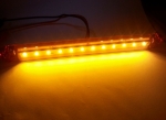 LED Φωτιστικό 12 LED Σήμανσης 12V / 24V  Πορτοκαλί 180mm x 12mm x 10mm