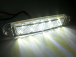 LED Φωτιστικό 15 LED Σήμανσης 12V / 24V Λευκό 100mm x 20mm x 10mm