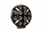 LED Προβολέας 10-30 Volt Υψηλής Ισχύος 120W Πορτοκαλί / Λευκό ø218mm IP68