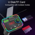 FM Transmitter Αυτοκινήτου με Bluetooth / Type-C / USB