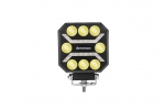 LED Προβολέας SLIM 10-30 Volt Υψηλής Ισχύος 27W Λευκό / Πορτοκαλί / Κόκκινο 110mm x 110mm x 37mm IP68