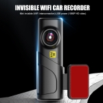 Mini Κάμερα DVR Αυτοκινήτου 1600P WiFi για Παρμπρίζ με Αυτοκόλλητο