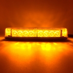 LED Φάρος Πορτοκαλί 12V / 24V Με Μαγνήτη 24 LED μέ Πορτοκαλί Γυαλί 28cm x 17cm x 6cm