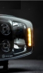 LED Προβολέας 10-30 Volt Υψηλής Ισχύος 90W Λευκό / Πορτοκαλί 247mm X 178mm IP68