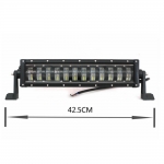 LED Μπάρα 9D 10-30 Volt Υψηλής Ισχύος 96W IP68 42.5cm
