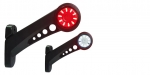 Σέτ LED Όγκου Κερατάκια 12V / 24V IP66 Κόκκινό / Λευκό με Περιστρεφόμενο Εφέ Φωτός