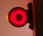 Σετ LED Τριπλά Πλευρικά Φώτα Θέσης Κόκκινο / Κίτρινο / Κίτρινο 24V Εφέ Νέον