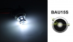 Λαμπτήρας LED BAU15S (1156) 8 SMD 24V Λευκό