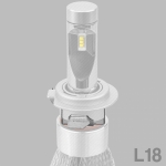 Αντάπτορας H7 για LED Headlight για Mercedes-Benz B / ML / VW Touareg / OLD Octavia / Opel L18 2 Τεμάχια
