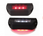 LED Φώτα Πινακίδας 6 SMD 12V / 24V Κόκκινο / Λευκό E-Mark 1 Τεμάχιο