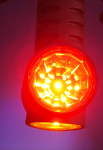 Σέτ LED 3D εφέ φωτός Τριπλά Πλευρικά Φώτα Е-Mark 12.5см Κόκκινα / Λευκά / Κίτρινα 12V / 24V