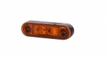 LED Όγκου Е-Mark 12V / 24V IP68 Πορτοκαλί Με 2 SMD 8см