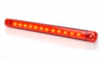 LED Φωτιστικό Πλευρικής Σήμανσης 24cm Κόκκινο με Е-Mark 12V / 24V IP68