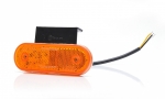 LED Φωτιστικό Πλευρικής Σήμανσης με Βάση, Φλας και Е-Mark 12V / 24V IP68