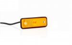 LED Όγκου Πλευρικής Σήμανσης Πορτοκαλί με Е-Mark 12V / 24V IP68 118mm x 30mm x 9.5mm