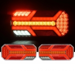 Σετ LED Φανοί Οπίσθιοι 12V / 24V Φρένων - Φλας - Θέσης - Όπισθεν - Ομίχλης με 7 Λειτουργίες