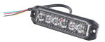 LED Φώτα Οδικής Βοήθειας 6 LED 12V / 24V Πορτοκαλί Εξωτερικά